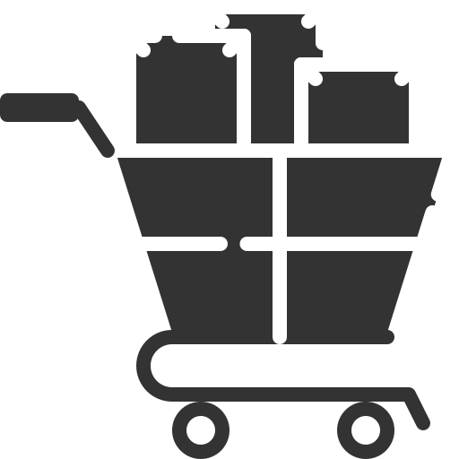 Trolley cart Generic Glyph icon