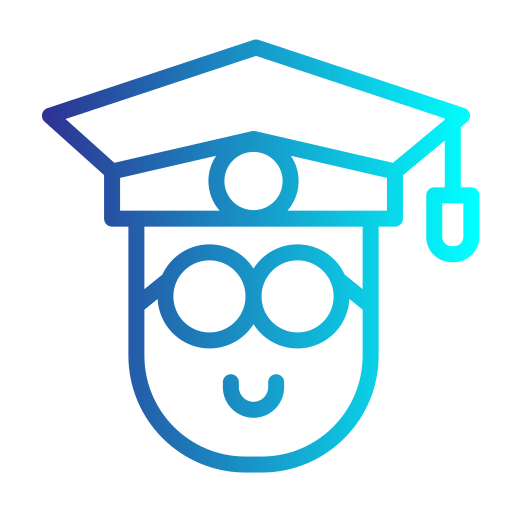Graduate Generic Gradient icon