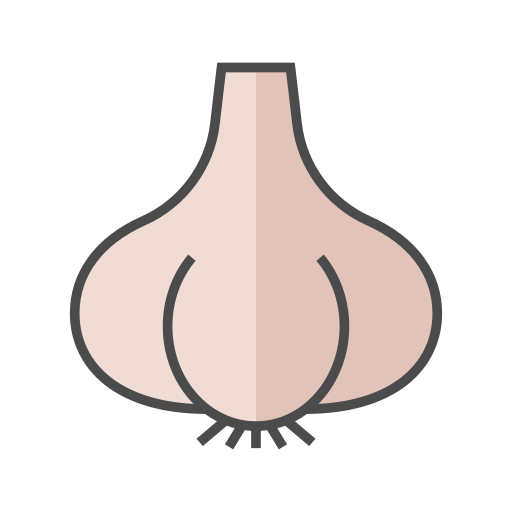 Garlic Generic Outline Color icon