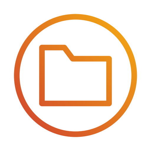 ordner Generic Gradient icon