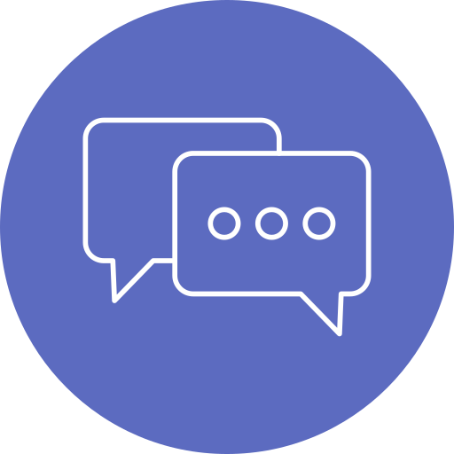 Chat Generic Circular icon