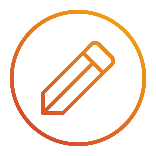 Pencil Generic Gradient icon