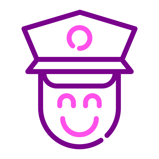 police Generic Outline Color Icône