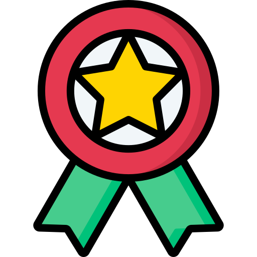 insignias de recompensa Generic Outline Color icono