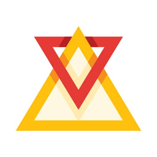 triangulos edt.im Lineal color icono