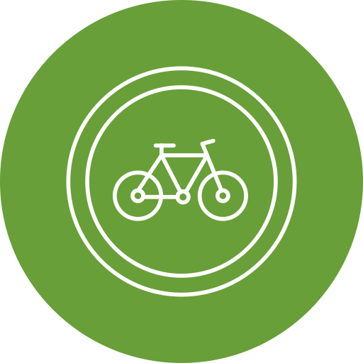fiets Generic Circular icoon