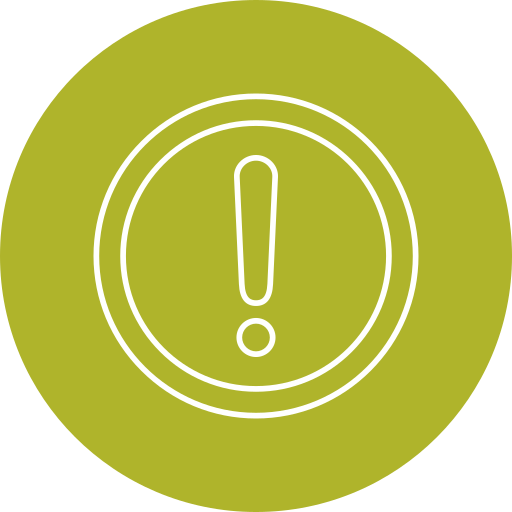 Warning Generic Circular icon