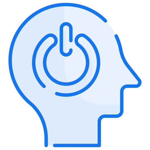 proces mózgowy Generic Blue ikona