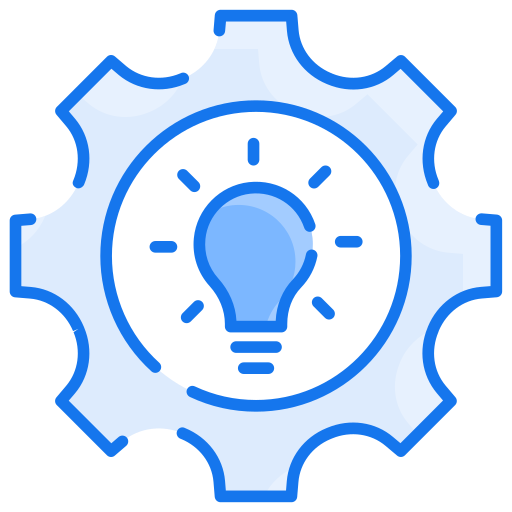 지능형 에너지 제어 Generic Blue icon