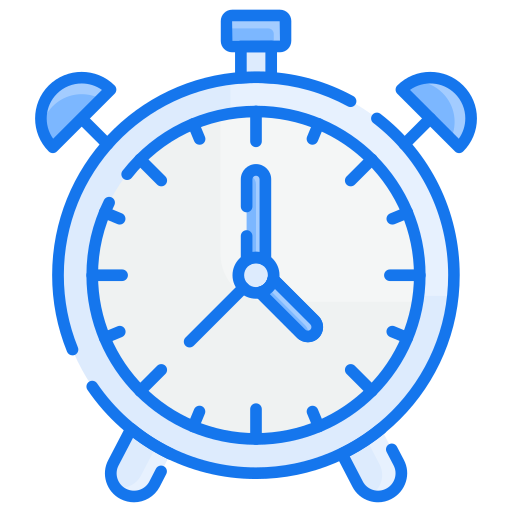 알람 시계 Generic Blue icon