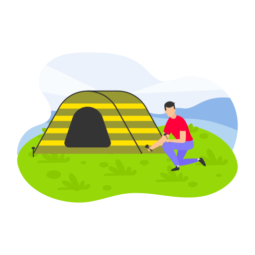 camping Generic Flat Icône