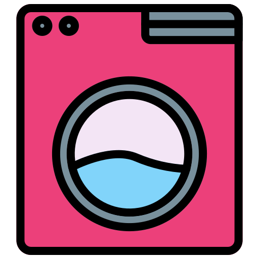 lavadora Generic Outline Color icono