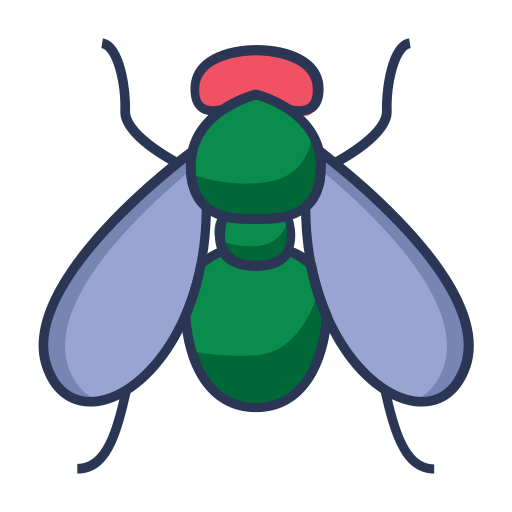 mosca Generic Outline Color icono