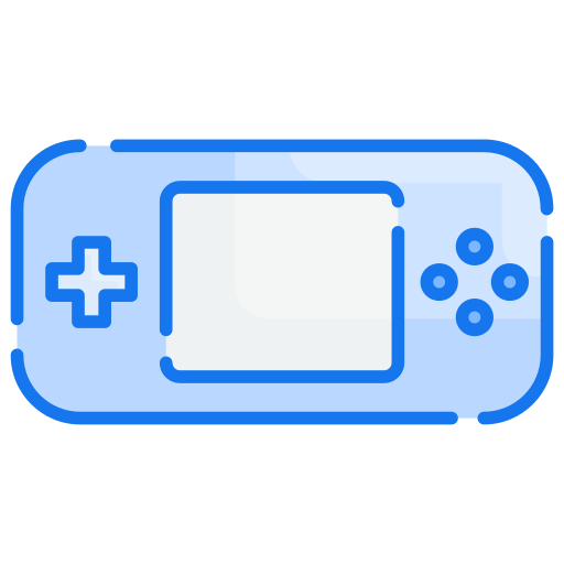 handheld-konsole Generic Blue icon