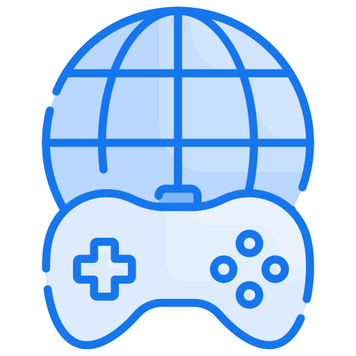 ゲームプレイ Generic Blue icon