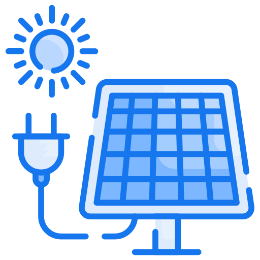Солнечная энергия Generic Blue иконка