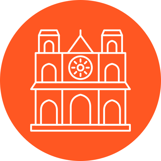 ノートルダム大聖堂 Generic Circular icon