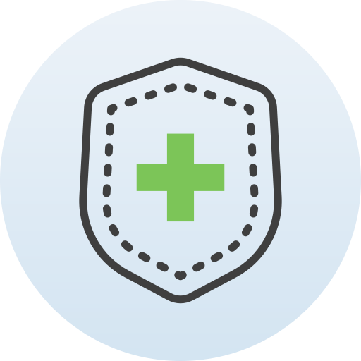 Health insurance Generic Circular icon