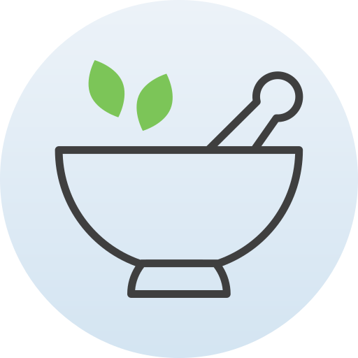 Herbal treatment Generic Circular icon