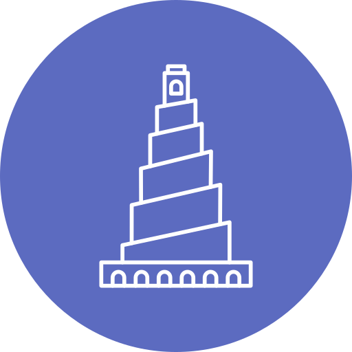 minaret de samarra Generic Circular Icône