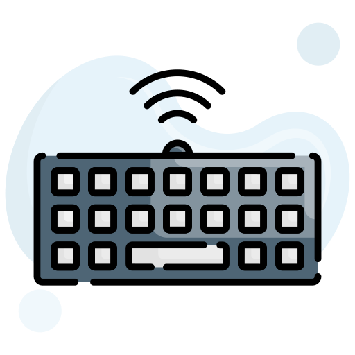 kabellose tastatur Generic Rounded Shapes icon