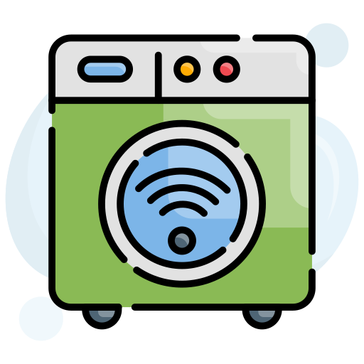 lavadora inteligente Generic Rounded Shapes icono