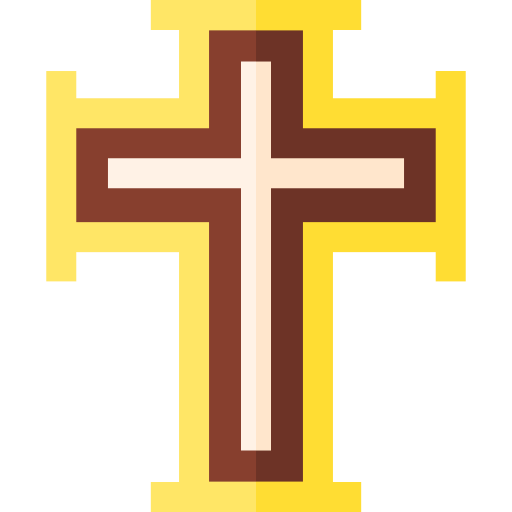 cruz Basic Straight Flat icono