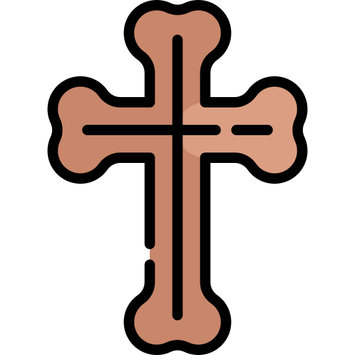 クロス Kawaii Lineal color icon
