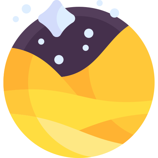 woestijn Detailed Flat Circular Flat icoon
