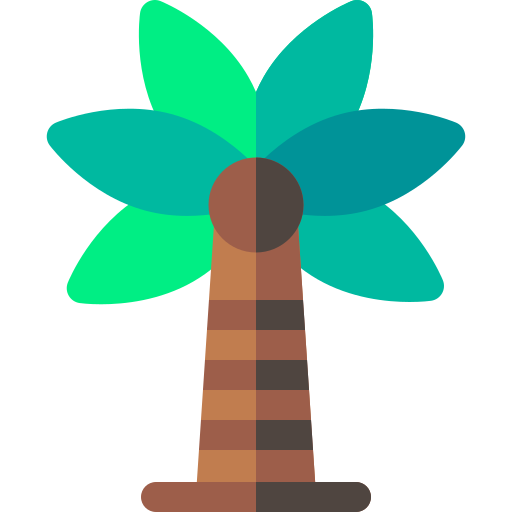 palma Basic Rounded Flat ikona