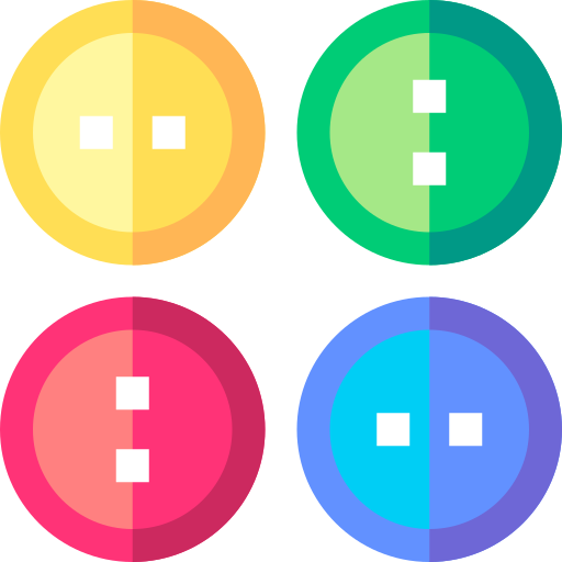ボタン Basic Straight Flat icon