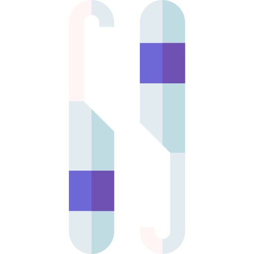 Crochet Basic Straight Flat icon