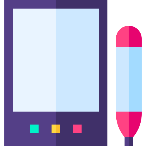 grafiktablet Basic Straight Flat icon