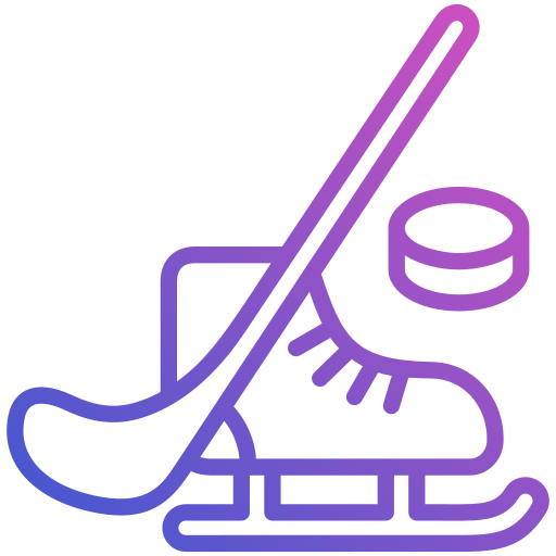 hokej na lodzie Generic Gradient ikona