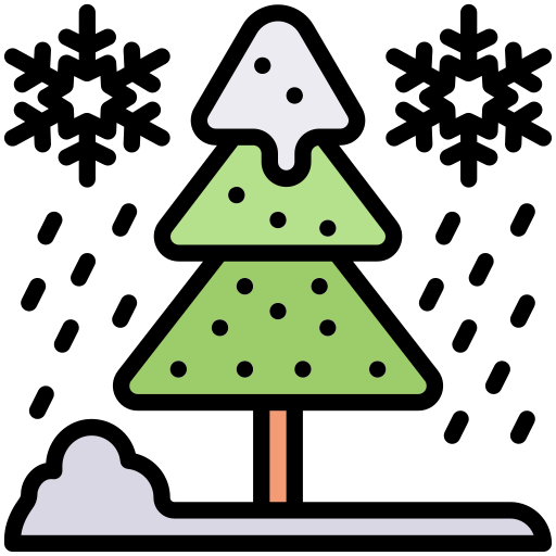 Pine Generic Outline Color icon
