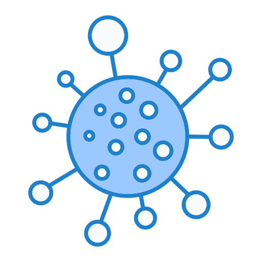 Virus Generic Blue icon