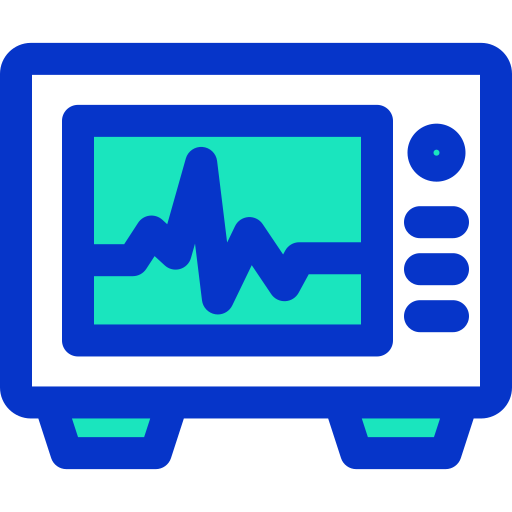 ECG monitor Generic Fill & Lineal icon