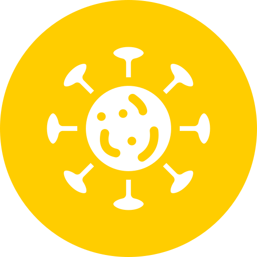 corona virus Generic Circular icona