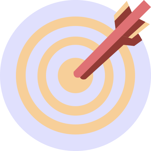 Target Cartoon Flat icon