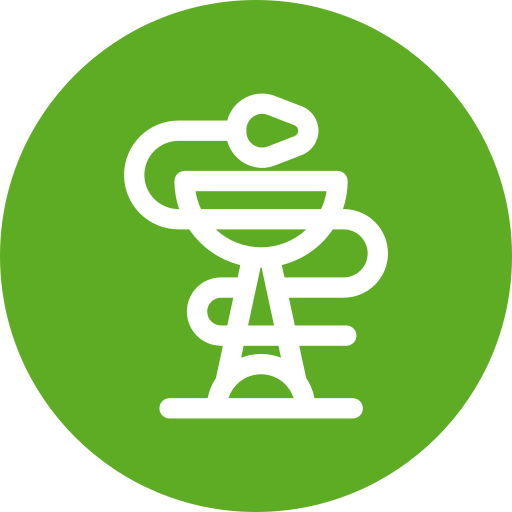 geneeskunde symbool Generic Circular icoon