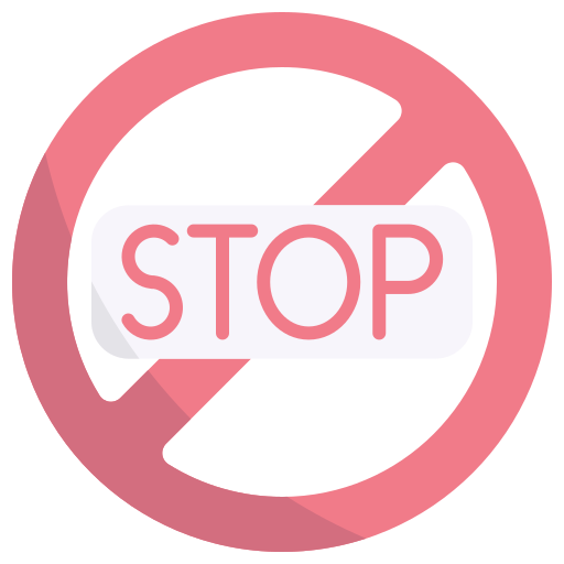 stop Generic Flat icoon