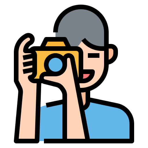 Photographer Generic Outline Color icon