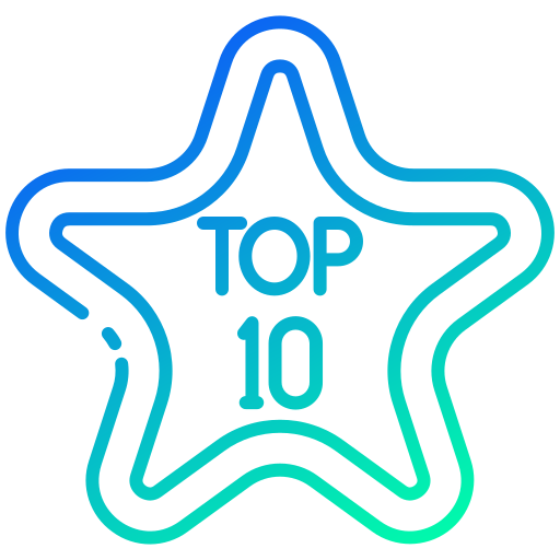 top 10 Generic Gradient icoon