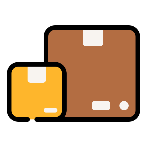 paket Generic Outline Color icon