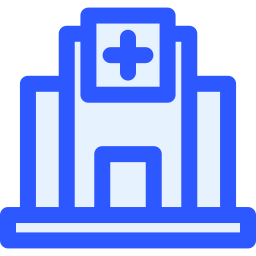병원 Generic Blue icon