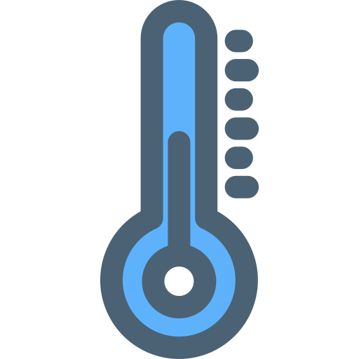 termometr Generic Fill & Lineal ikona