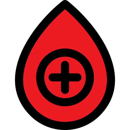 Капля крови Generic Outline Color иконка
