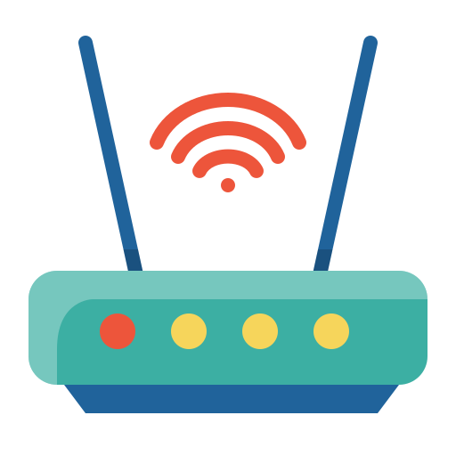 wlan router Mangsaabguru Flat icon