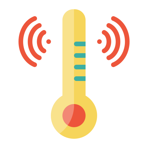 control de temperatura Mangsaabguru Flat icono