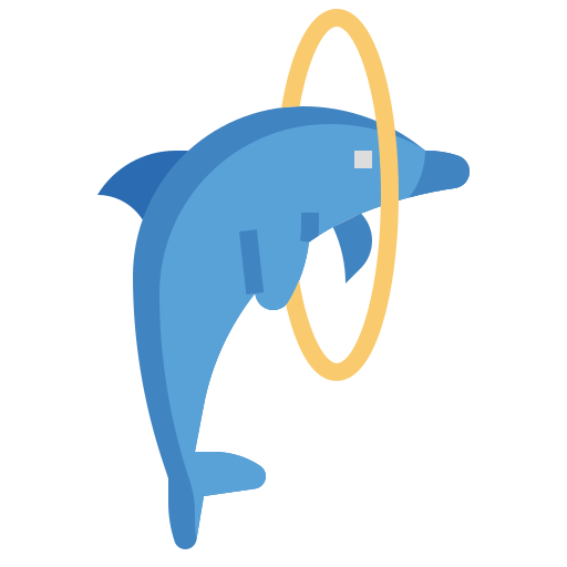 golfinho Generic Flat Ícone